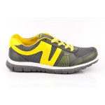 Provogue PV1062 Sports Shoes (Grey & Yellow)